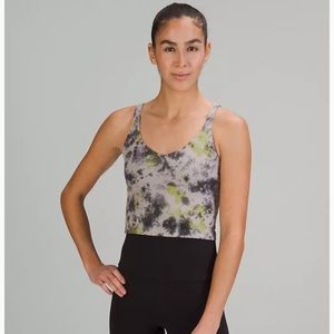 NWT lululemon aligned crop tank!